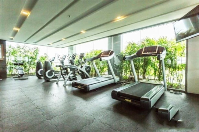 รูป One Bed to let at Aequa Sukhumvit 49, spacious room 52 sq.m., beautiful view, near BTS Thonglor - รูปที่ 16/21