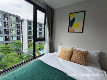 รูปภาพ ให้เช่า Atmoz Canvas Rayong ห้องวิวสระ ติดเซ็นทรัลระยอง เครื่องใช้ไฟฟ้าใหม่แกะกล่อง