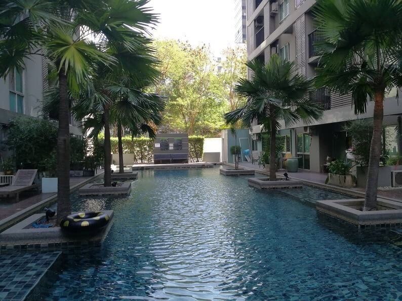 รูป คอนโดใจกลางเมือง เอสเปซ ไฮย์อเวย์ xyz.ขนาดดพื้นที่46 ตารางเมตร ใกล้รถไฟฟ้าใต้ดินสถานีพระรามเก้า เพียง 8 นาที - รูปที่ 11/12