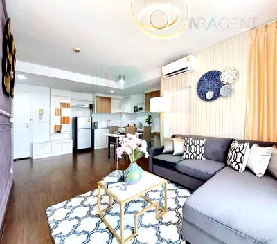 Condos for rent : 🎉 For Rent Condo THE IRIS RAMA 9 - SRINAKARIN Building F, Floor 3,1 bed room, Room size 45 sqm