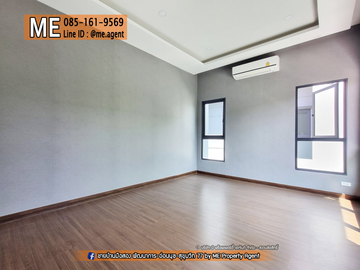 รูป ขายบ้านเดี่ยว The City สุขุมวิท-อ่อนนุช ต้นโครงการ ตกแต่งสวย ใกล้โซน พัฒนาการ ตัดใหม่ โทร 064-954-9619 (BO20-72) - รูปที่ 22/23
