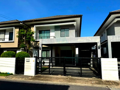 Houses for sale สถาบันเทคโนโลยีแห่งสุวรรณภูมิ  : 📌 For Sell Twin house AREEYA COMO BANGNA - WONGWAEN 2-story 4 bedroom 3 bathroom