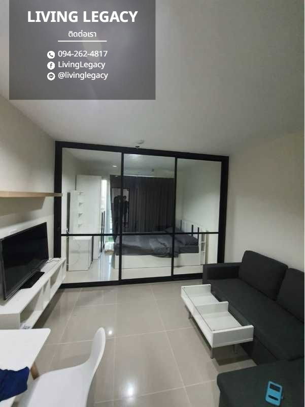 รูป SO0YU4 เช่าด่วน คอนโด Asakan Place Srinakarindra 29.5 ตร.ม. | ชั้น 13 | 1 นอน 1 น้ำ | พร้อมอยู่ 9,500 บาท - รูปที่ 6/10