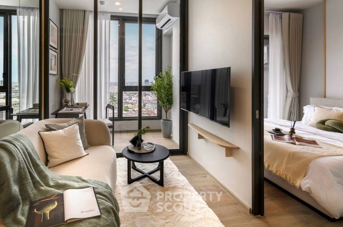 picture 29th-Floor 1-BR At The Crest Park Residences Near MRT Phahon Yothin (ID 3165679) - 1/7
