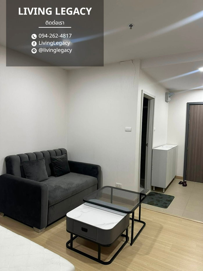รูป TJE3K9 เช่าด่วน คอนโด Supalai Veranda Ramkhamhaeng 30 ตร.ม. | ชั้น 9 | 1 ห้องนอน | 1 ห้องน้ำ | 10,500 บาท/เดือน | LINE: @livinglegacy - รูปที่ 4/9