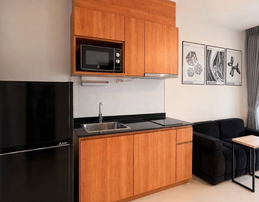 รูป Ideo Sathorn–Taksin ขนาด 35 ตร.ม. ชั้น 27 (Top Floor) 1 ห้องนอน - รูปที่ 4/9