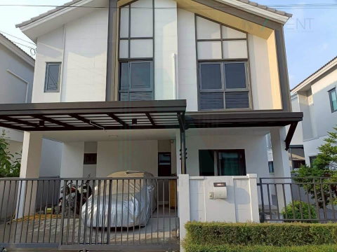 📌 ให้เช่าบ้านแฝด 2 ชั้น เซนส์ บางนา-สุวรรณภูมิ 4 ห้องนอน 3 ห้องน้ำ
