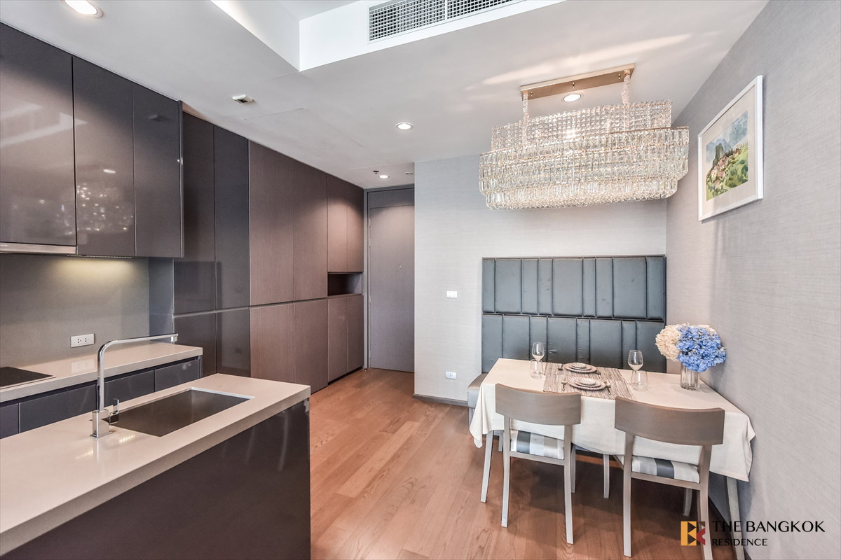 รูป เช่าคอนโด 🌆 The Diplomat Sathorn 2นอน 75ตร.ม. 55k 💫 วิวสวย มีเฟอร์ ใกล้ BTS สุรศักดิ์ - รูปที่ 3/10