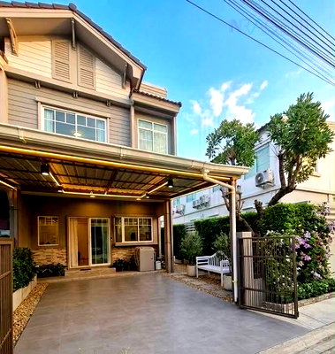 Townhouses for rent Samut Prakarn : 📌 For Rent 2-story Townhouse VILLAGGIO SRINAKARIN - BANGNA 2 bedroom 3 bathroom