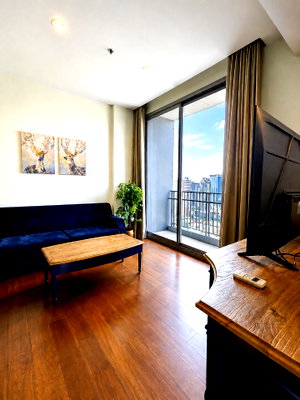 Condos for rent : 🔥 Price Reduced! Luxury 55 Sq.m. Corner Unit on a High Floor with Beautiful Open City View at Quattro by Sansiri, Thonglor — Only THB 33,000/Month 💰
