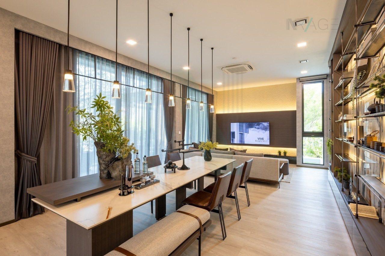 รูป 📌 ให้เช่าบ้านเดี่ยว 3 ชั้น วีเว่ กรุงเทพกรีฑา 4 ห้องนอน 5 ห้องน้ำ - รูปที่ 3/8