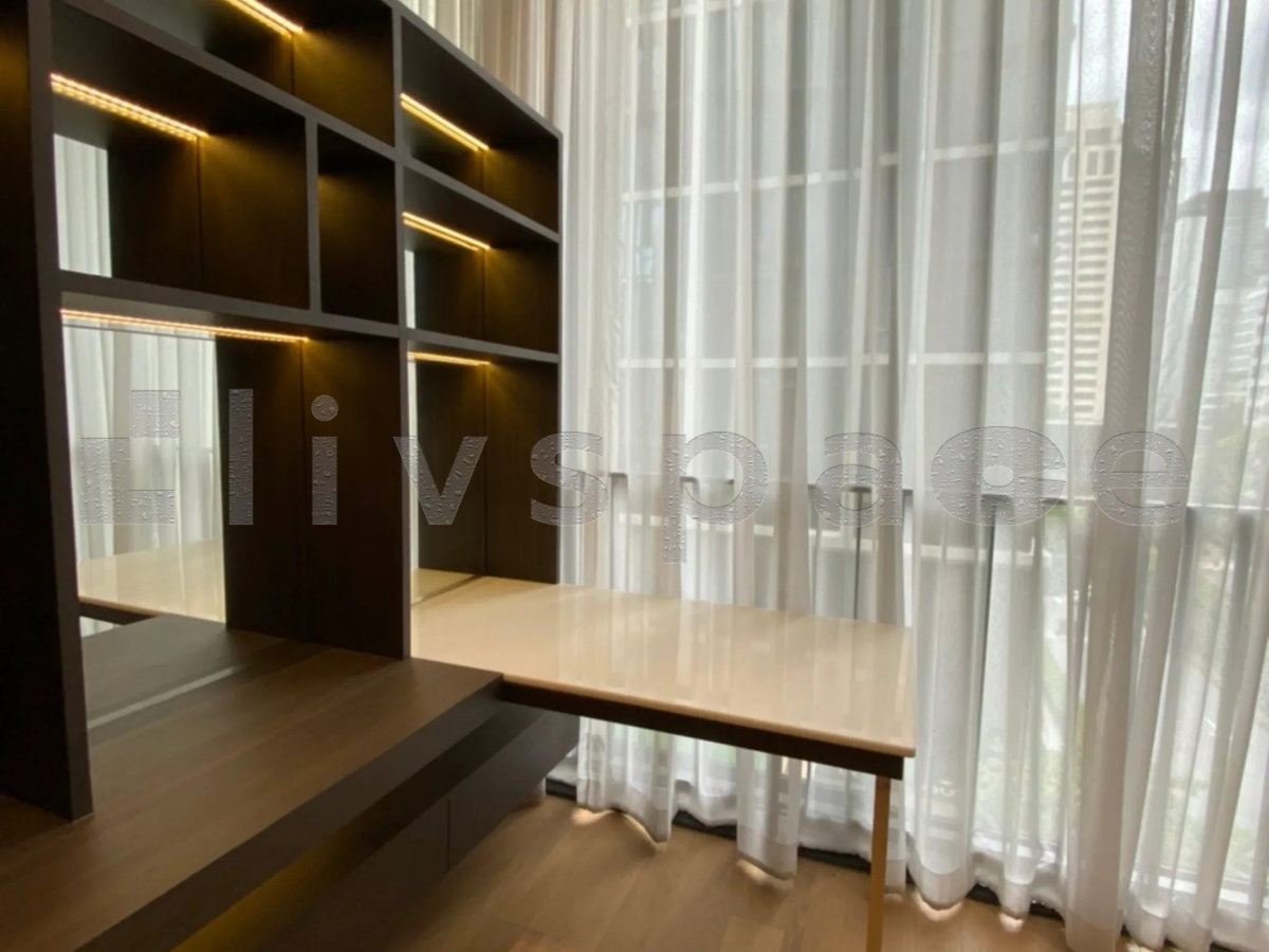 รูป ▚ L01C01ツ ให้เช่า: 28 Chidlom Studio 33.5ตร.ม. แต่งครบ พร้อมอยู่ คอนโดหรูใจกลางเมือง✨ - รูปที่ 3/9