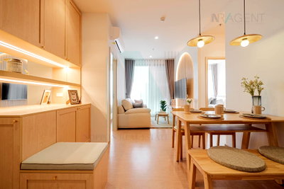 คอนโดให้เช่า : 📣Nice room!📣 ให้เช่าคอนโด มารุ เอกมัย 2 อาคาร 1 ชั้น 18 2 ห้องนอน ขนาด 60.00 ตรม ใกล้ Big C เอกมัย
