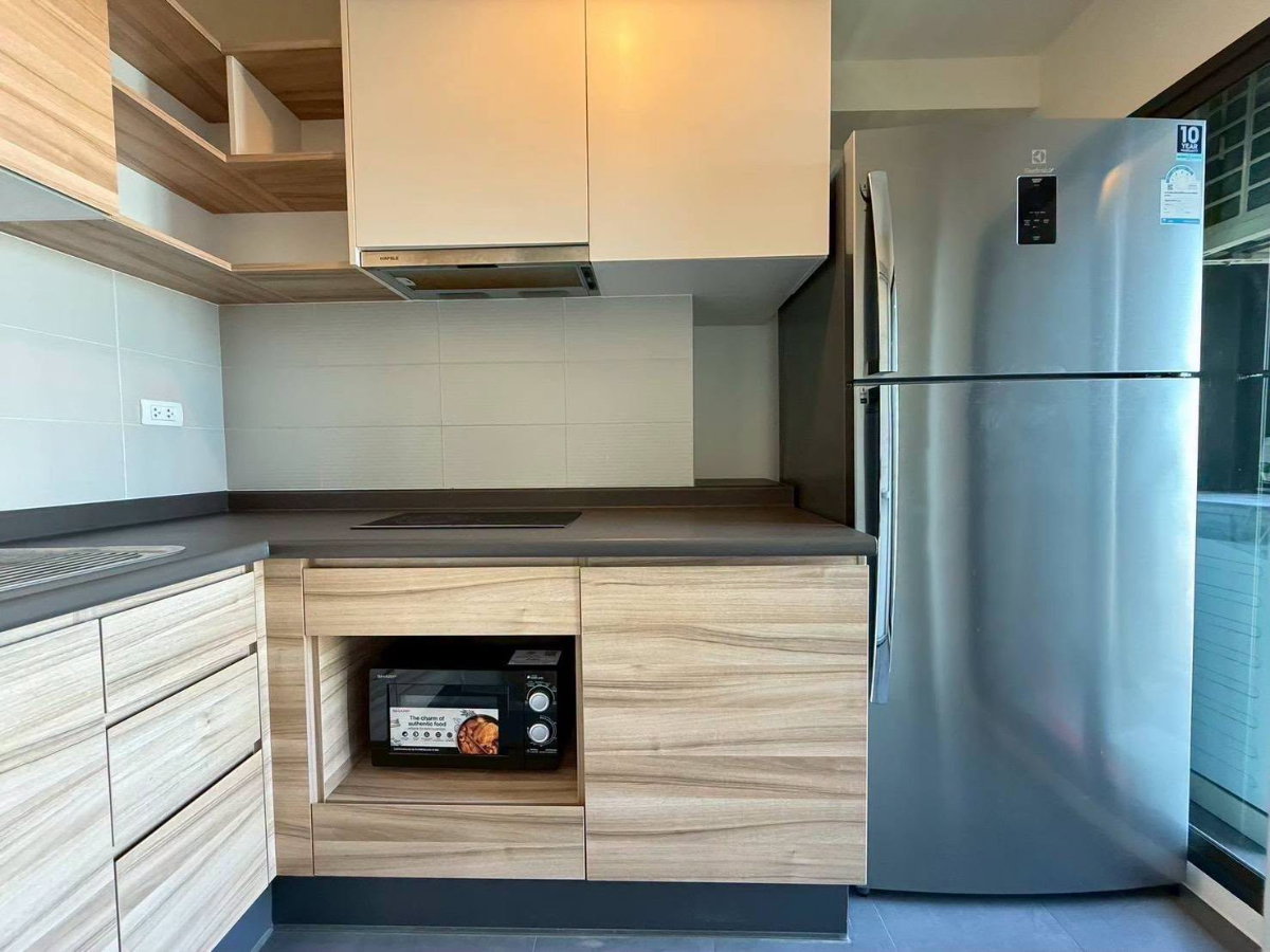 picture RS7320 For Rent: U Delight Residence Riverfront, stunning river view from a high floor, near BTS Krung Thon Buri. - 12/18