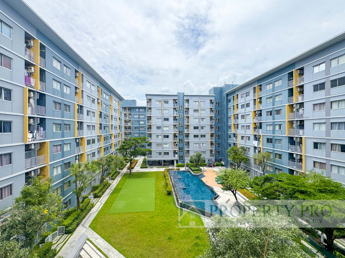 รูป ให้เช่า คอนโด Plum Condo Park Rangsit เฟส 1 แบบ 1 นอน 1 น้ำ 22 ตรม วิวสระ สภาพใหม่ พร้อมอยู่ ใกล้ พหลโยธิน คลองหลวง ม.กรุงเทพ : KT26R-022 - รูปที่ 5/7