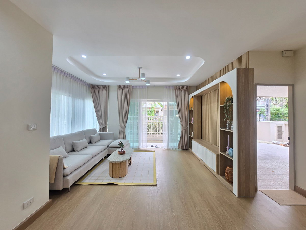 รูป บ้านเดี่ยว หลังมุม ต้นโครงการ ทำเลดี หมู่บ้านไพรเวท รามอินทรา (Private Ramintra) ถนนปัญญาอินทรา บางชัน คลองสามวา ใกล้ห้างแฟชั่นไอส์แลนด์ - รูปที่ 15/38