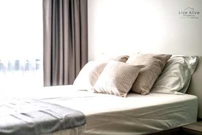 Condos for sale : Condo for sale: The Origin Sukhumvit 105, 1 bedroom, near Bang Na, ready to move in.