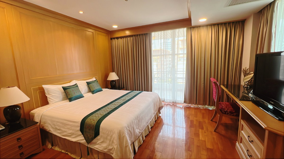 รูป อพาร์ทเม้นท์ 1 ห้องนอน ขนาด 88 ตร.ม. พร้อมเฟอร์นิเจอร์ - รูปที่ 4/4