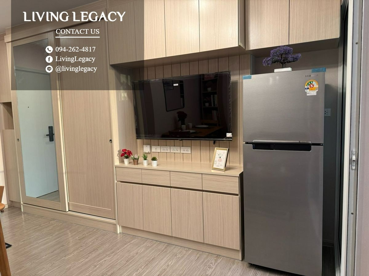รูป TBQTKE เช่าด่วน คอนโด Regent Home Bangna 28 ตร.ม. | ชั้น 23 | 1 ห้องนอน | 1 ห้องน้ำ 11,500 บาท/เดือน line id : @livinglegacy - รูปที่ 4/6