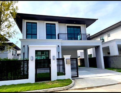 Houses for rent Bangkok : Luxury House for Rent | Setthasiri Pattanakarn 87 | Fully Furnished Modern Home | Ready to Move In | Bangkok