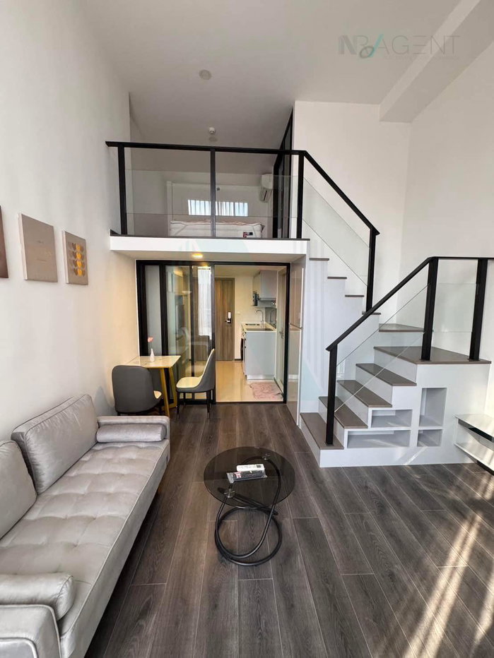 picture 🎉 For Rent Condo KNIGHTSBRIDGE SPACE RATCHAYOTHIN Building 1, Floor 21,Duplex, Room size 37 sqm - 3/8