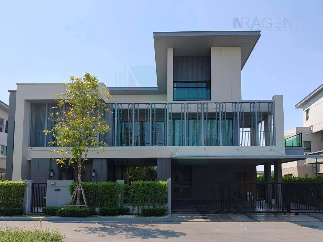รูป 📌 ขายบ้านเดี่ยว โครงการ แกรนด์ บางกอก บูเลอวาร์ด อีสต์ พระราม 9 3 ชั้น 5 ห้องนอน 6 ห้องน้ำ - รูปที่ 1/8