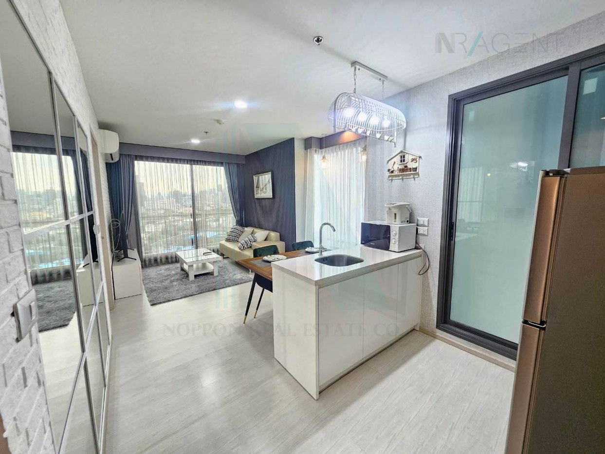 รูป 🎉 ให้เช่าคอนโด ริทึ่ม สุขุมวิท 42 อาคาร 1 ชั้น 12 1 ห้องนอน ขนาด 45 ตรม ใกล้ Gateway Ekamai - รูปที่ 6/8