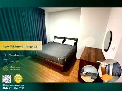 Houses for rent Suwannaphum International Airport : OP02172 - Pleno Sukhumvit - Bangna 2 : MegaBangna