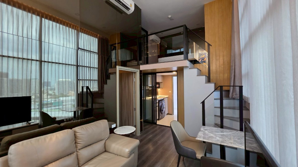 รูป คอนโด Knightsbridge Space รัชโยธิน เช่า ห้องมุม Corner room + Private zone - รูปที่ 2/10