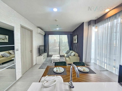 🎉 ให้เช่าคอนโด ริทึ่ม สุขุมวิท 42 อาคาร 1 ชั้น 12 1 ห้องนอน ขนาด 45 ตรม ใกล้ Gateway Ekamai