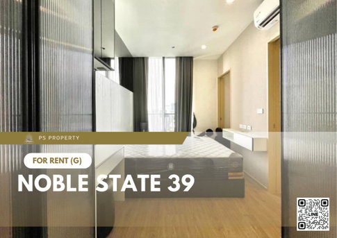 คอนโดให้เช่า ✨Noble State 39✨ ใกล้ BTS พร้อมพงษ์ 🚆ห้องกว้าง เฟอร์+เครื่องใช้ไฟฟ้าครบ พร้อมเข้าอยู่!! สนใจติดต่อ📱Line: @psproperty