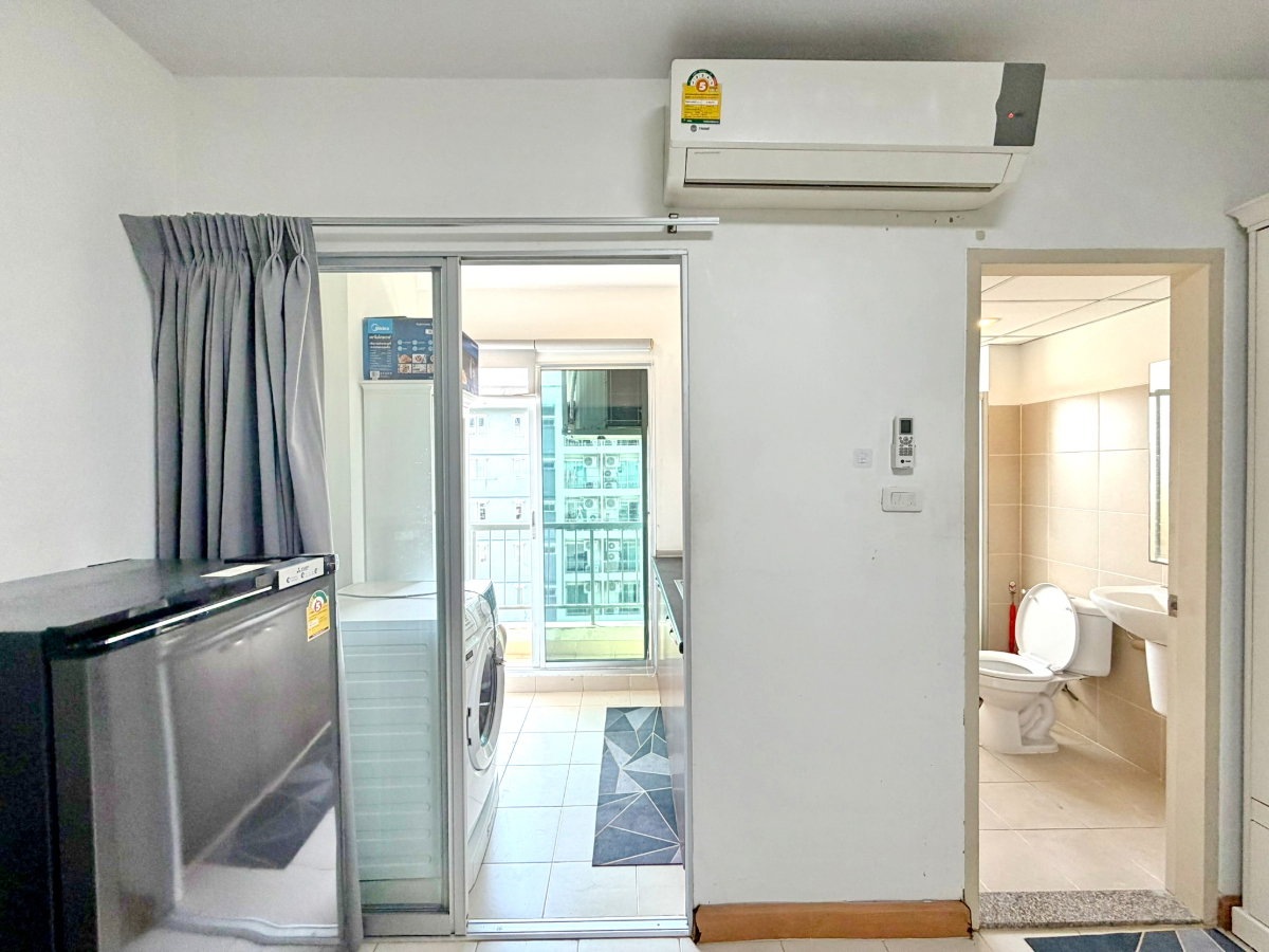รูป 1271CRH♛เช่า คอนโดห้องสตูดิโอ♙ศุภาลัย ซิตี้ รีสอร์ท รัชดา-ห้วยขวาง♜MRTห้วยขวาง∞099-5919653,065-9423251🜲Line@sureresidence - รูปที่ 5/19