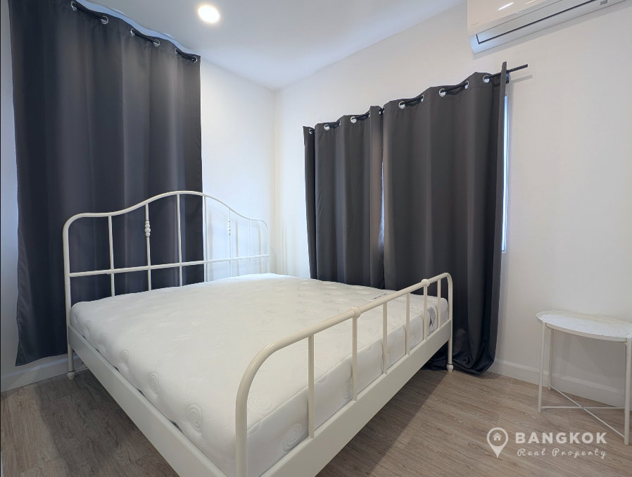 รูป หมู่บ้านสัมมากร | ให้เช่าอพาร์ตเมนต์ทันสมัย 2 ห้องนอน - รูปที่ 10/11