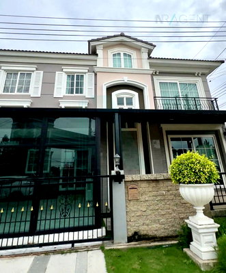 Houses for sale Saphan Sung : 📌 For Sell House PRESTIGE RAMA 9 - KRUNGTHEPKREETHA 2-story 8 bedroom 7 bathroom