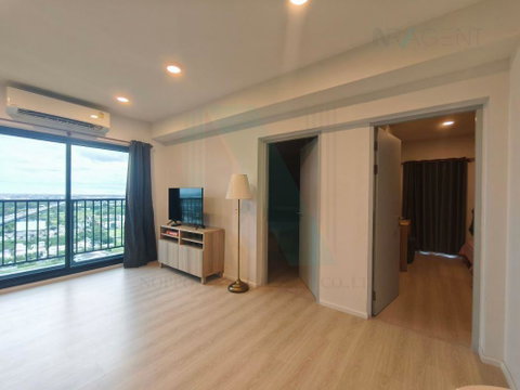 🎉 For Rent Condo A SPACE MEGA Building A, Floor 23,2 bed room, Room size 57 sqm