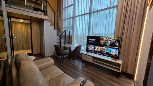 คอนโด Knightsbridge Space รัชโยธิน เช่า ห้องมุม Corner room + Private zone