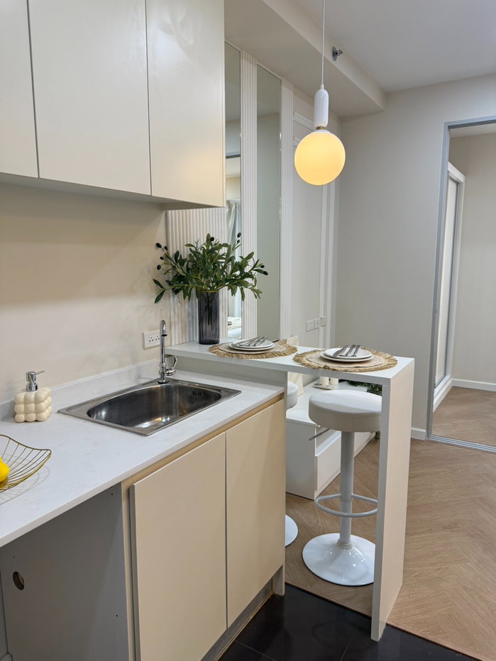 รูป 🔥 ขาย! ห้องรีโนเวทใหม่ พร้อมอยู่ 🧳✨ 🏢 Condo A Space Me Bangna (BK047) - รูปที่ 7/9