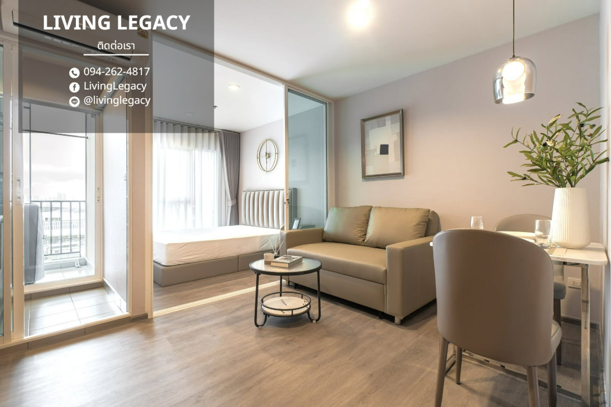 รูป TJFMCS เช่าด่วน Regent Home Bangna 12,000 บาท/เดือน | 1 ห้องนอน 28 ตร.ม. | ชั้น 16 | ใกล้ BTS บางนา - รูปที่ 4/10