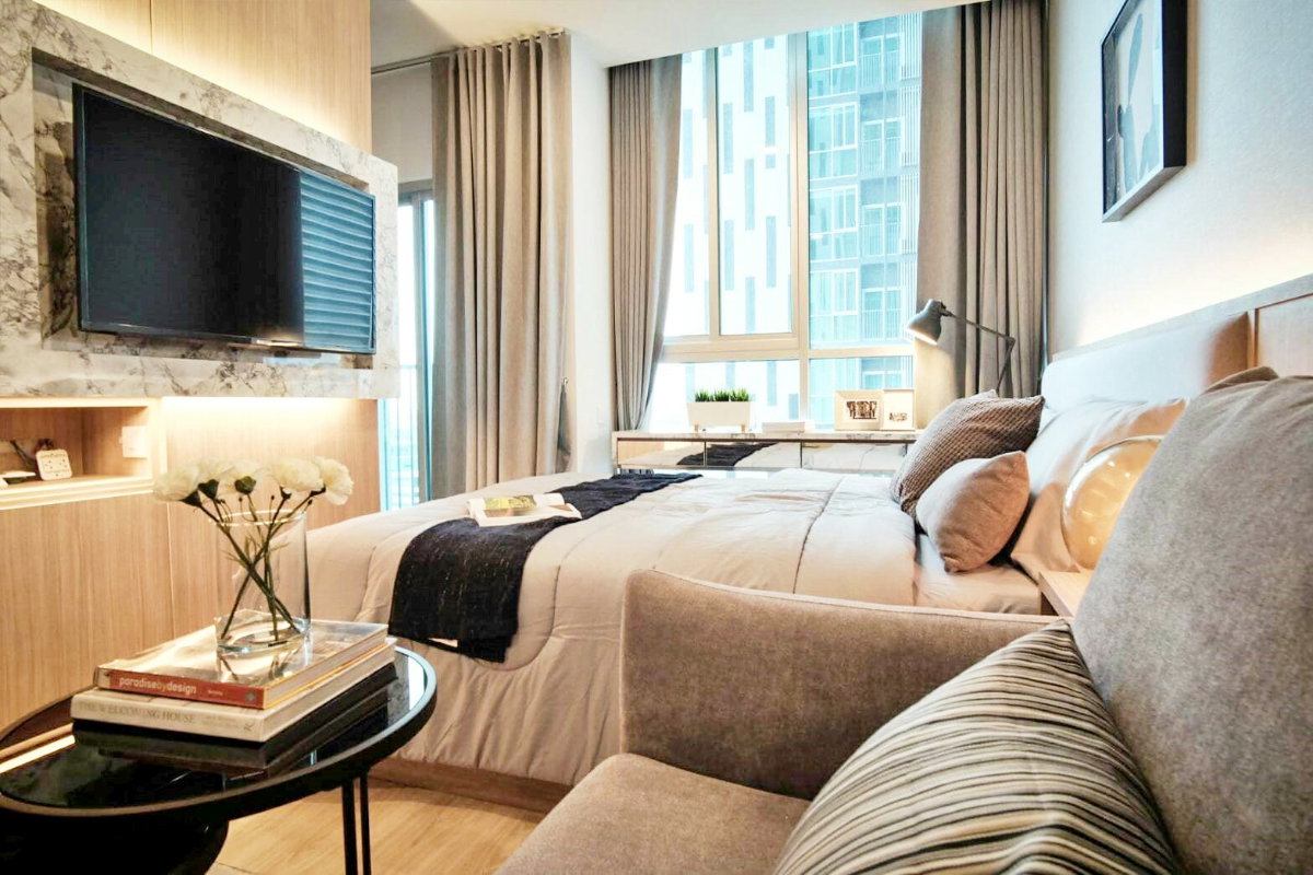รูป I HAVE CONDO⚡️⚠️🛋️🛌โนเบิล รีวอลฟ์ รัชดา ห้วยขวาง - รูปที่ 4/8