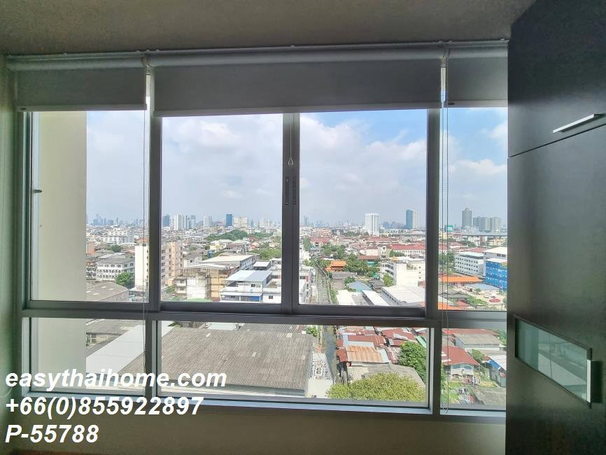 รูป P-55788 ให้เช่า (เดอะ สตาร์ เอสเตท แอท พระราม 3)  | วิวเมือง | เฟอร์นิเจอร์ครบ | พร้อมเข้าอยู่ 📞 Line ID: @easythaihome | 085-592-2897 - รูปที่ 11/13