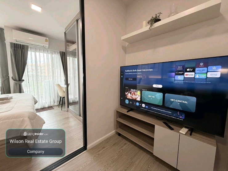 รูป 🏡 ให้เช่า Kave Town Colony | วิวสระแนวยาว 🌊 ระเบียงยื่น | 29 ตร.ม. | 15,000 บาท - รูปที่ 9/30