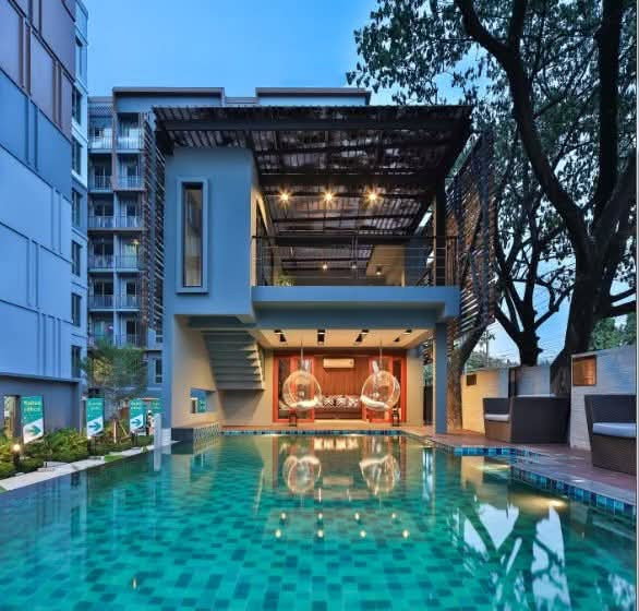 รูป The Privacy รัชดา–สุทธิสาร | ห้องมุม 2 ห้องนอน ชั้นบนสุด | เช่าเพียง 20,000 บาท/เดือน - รูปที่ 12/14