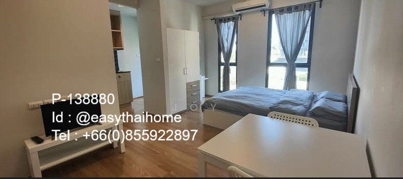 รูป P-138880 ให้เช่า  ยูนิโอ สุขุมวิท 72 | ห้องสตูดิโอ | วิวเมือง  | ใกล้ BTS แบริ่ง | พร้อมเข้าอยู่ 📞 Line ID: @easythaihome | 085-592-2897 - รูปที่ 3/9