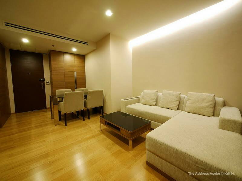รูป ปล่อยเช่า The Address Asoke ชั้น 30 🌈 2 ห้องนอน 2 ห้องน้ำ ขนาด 65 ตรม. ราคา 43,000 บาท - รูปที่ 2/11