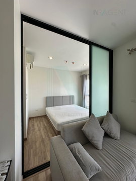 📌 For Rent Condo NICHE MONO CHAROEN NAKORN Building 1, Floor 12,1 bed room, Room size 34 sqm