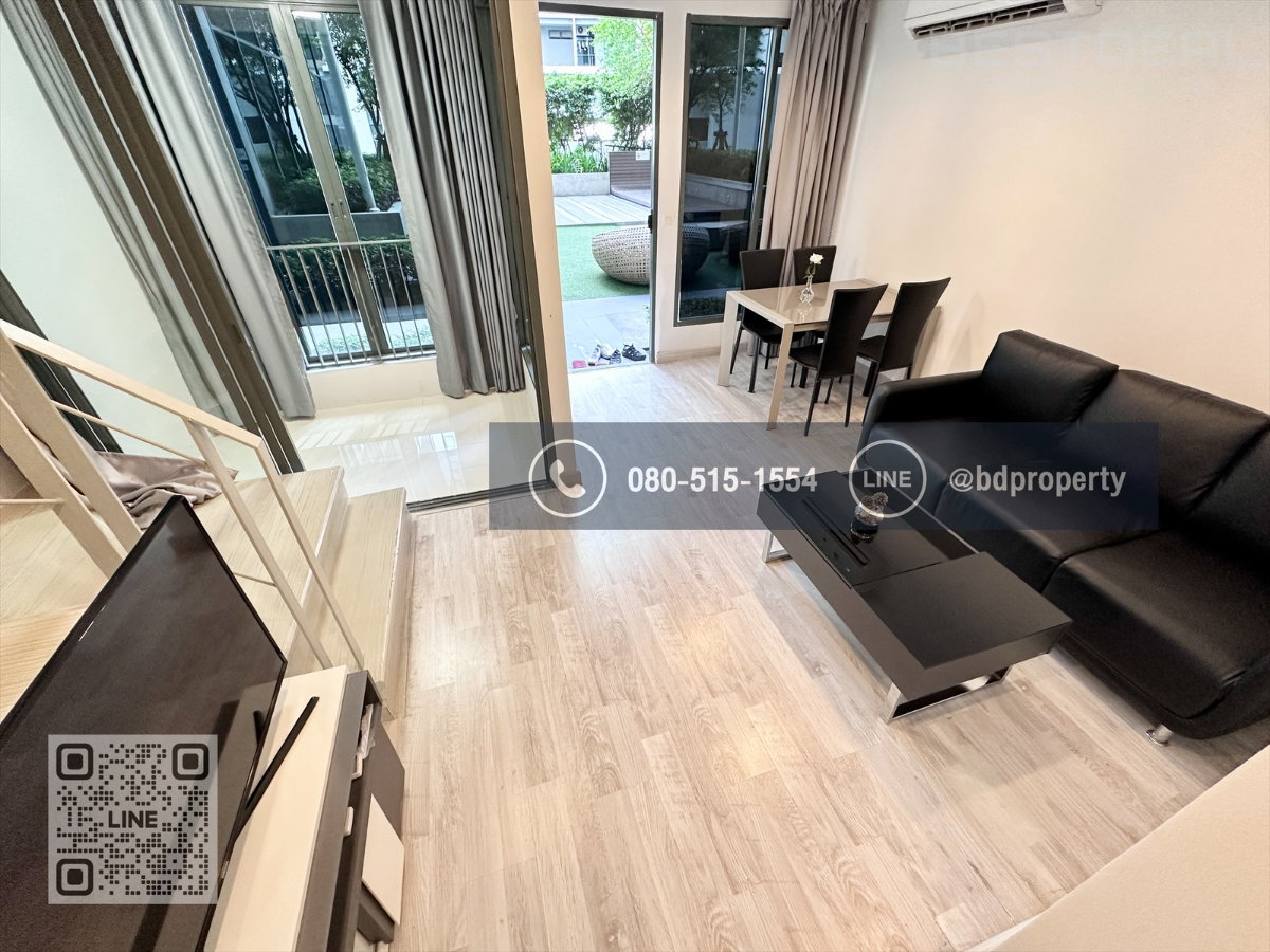รูป Bestdeal ให้เช่า Duplex 2 Bed ห้องสวย Fully Furnished พร้อมเข้าอยู่ ราคา25,000 เดือนเท่านั้น ใกล้MRT และ เซ็นทรัลพระราม 9 เพียง 80 ม. - รูปที่ 6/20