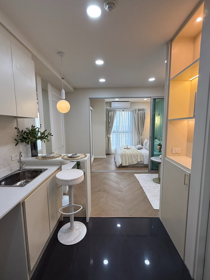 รูป 🔥 ขาย! ห้องรีโนเวทใหม่ พร้อมอยู่ 🧳✨ 🏢 Condo A Space Me Bangna (BK047) - รูปที่ 2/9