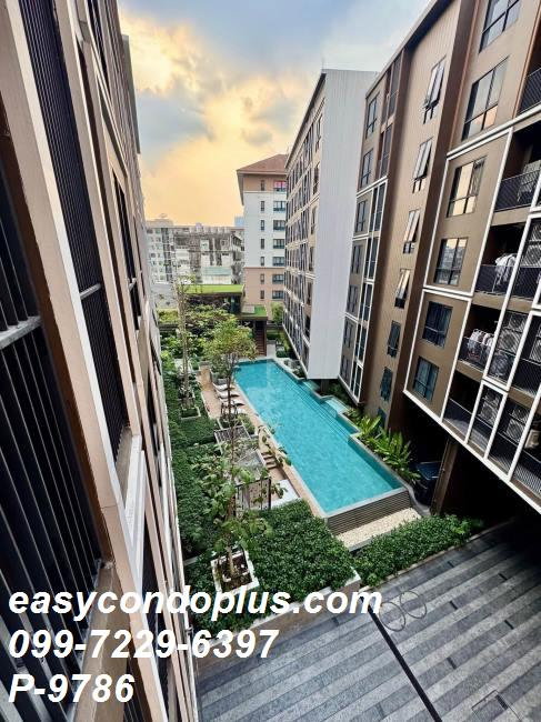รูป 🏷️ P-9786 | The Shade Sathon 1 : เดอะ เชดด์ สาทร 1 ห้องใหญ่ วิวสระสวย! ใกล้ MRT คลองเตย 25,000 บ. | Line ID: @easycondoplus | 099-229-6397 - รูปที่ 7/8