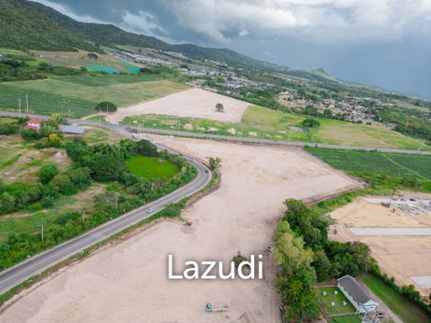 33944 sqm land in Thap Tai Hua Hin with main road frontage