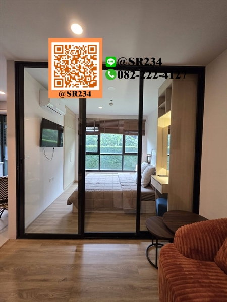 รูป ⭐For RENT/ให้เช่า⭐ เดอะ เบส พาร์คเวสต์ สุขุมวิท 77  (The Base Park West Sukhumvit 77)  26 ตร.ม.  ชั้น 1  สนใจทัก💚@SR234 - รูปที่ 4/17